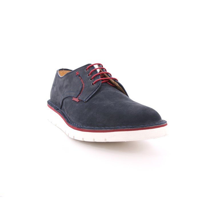 Scarpa Allacciata Payo Uomo Blu  Scarpe 62 - BK111
