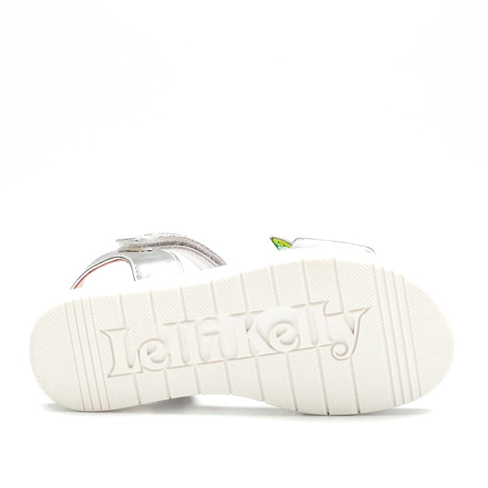 Sandalo Lelli Kelly Bambina Argento  Scarpe 358 - LK7520