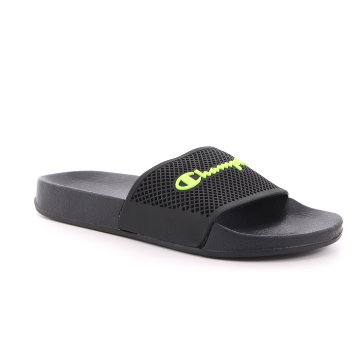 Ciabatte Champion Bambino Nero  Scarpe 716 - S31858