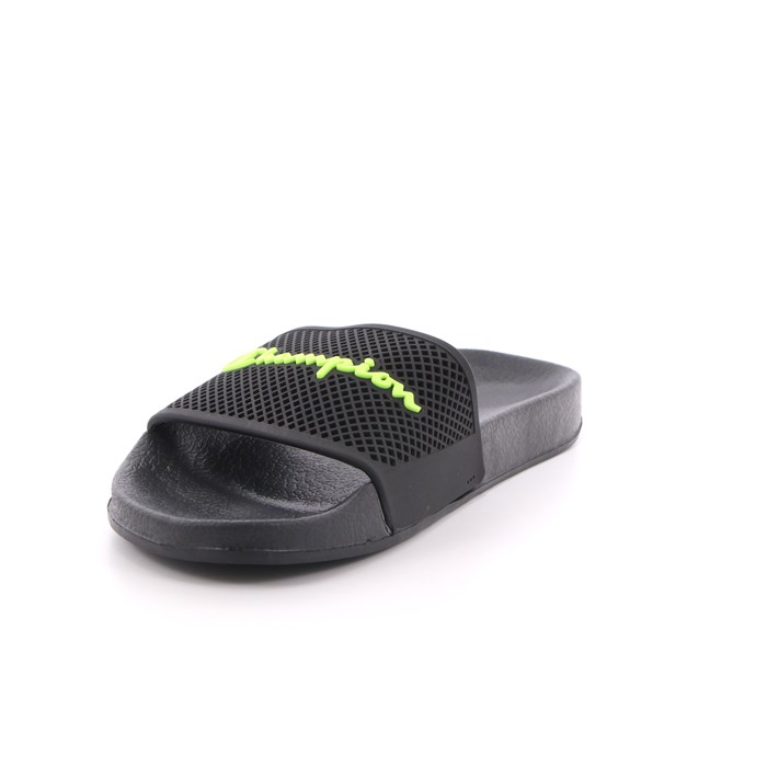 Ciabatte Champion Bambino Nero  Scarpe 716 - S31858