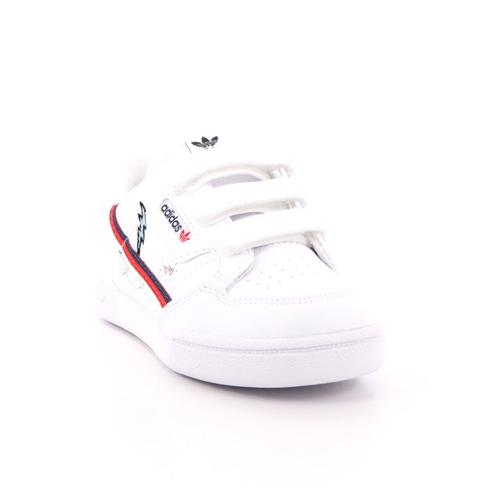 Scarpa Strappi Adidas Bambino Bianco  Scarpe 822 - FX6071