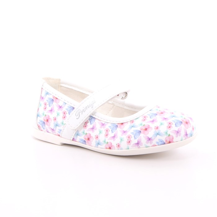 Ballerina Primigi Bambina Bianco  Scarpe 758 - 7408033