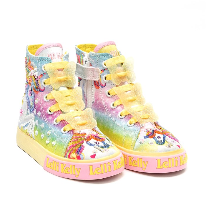 Scarpa Allacciata Lelli Kelly Bambina Multicolor  Scarpe 363 - LK9090