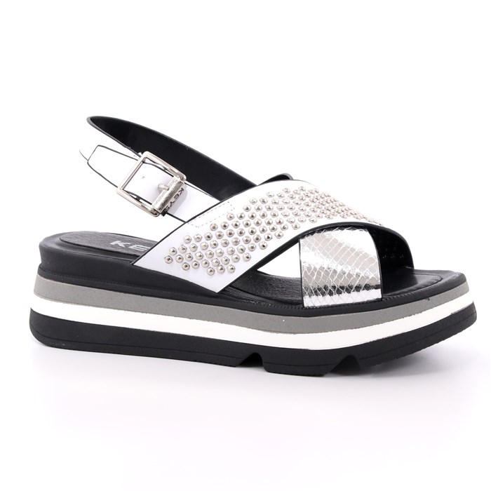 Sandalo Keys Donna Argento  Scarpe 35 - K-4952A