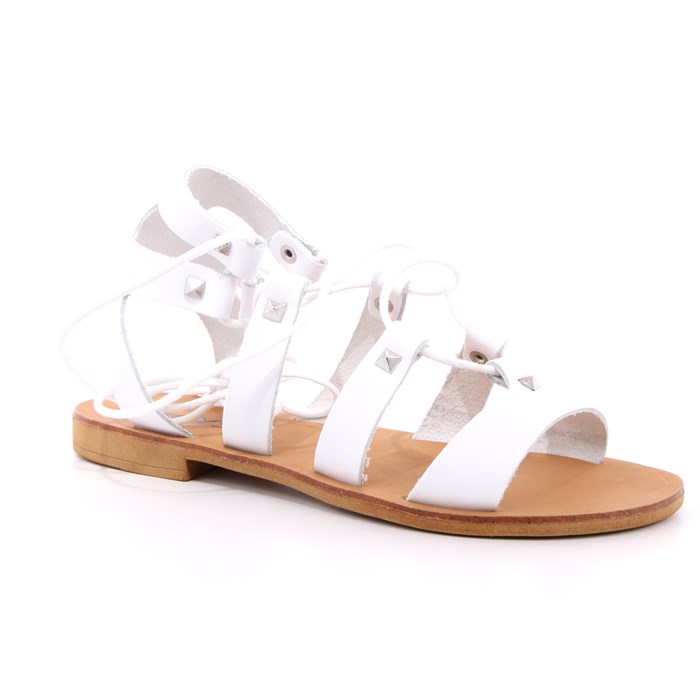 Sandalo Keys Donna Bianco  Scarpe 37 - K-4880A