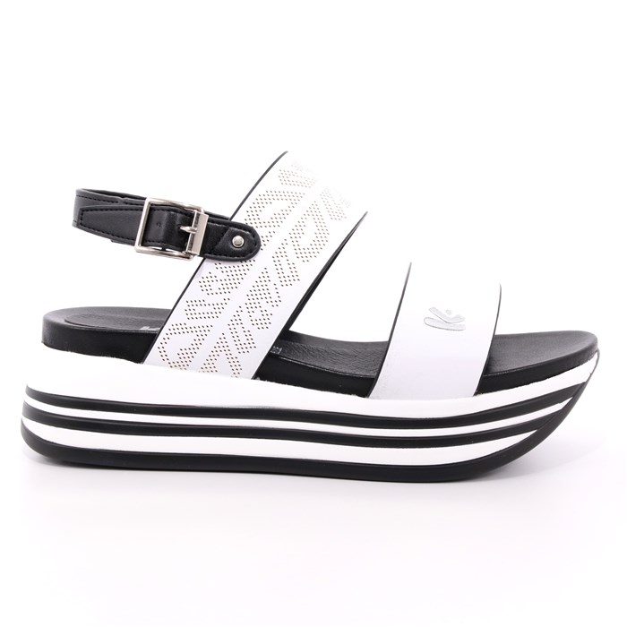 Sandalo Keys Donna Bianco  Scarpe 53 - K-5042B