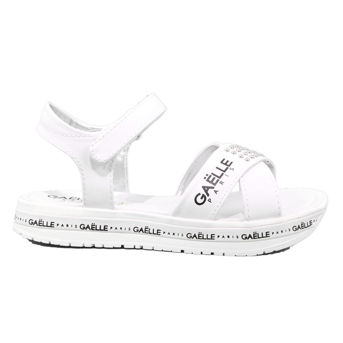 Sandalo Gaelle Bambina Bianco Sandalo Gaelle Bambina Bianco Scarpe 10 - G-824A