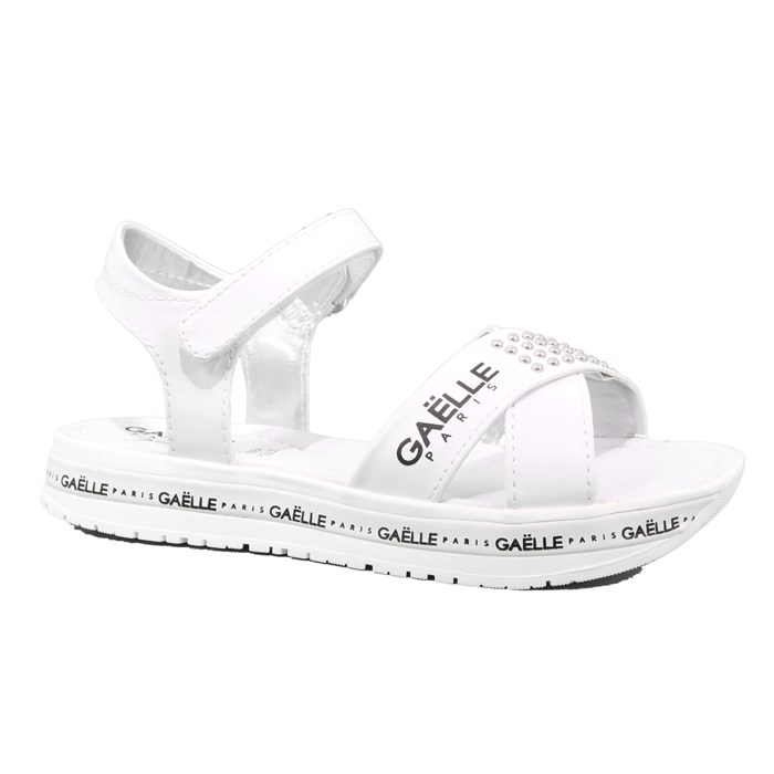Sandalo Gaelle Bambina Bianco  Scarpe 10 - G-824A