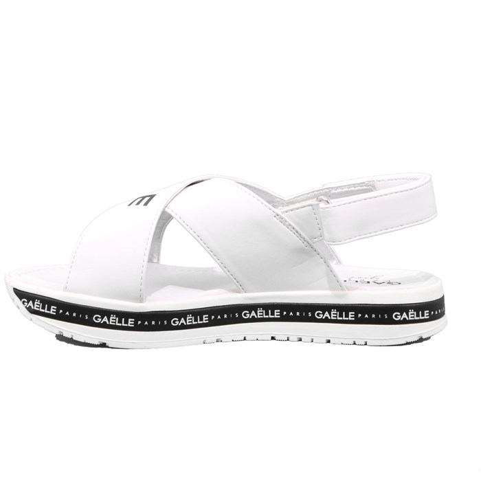 Sandalo Gaelle Bambina Bianco  Scarpe 11 - G-821A