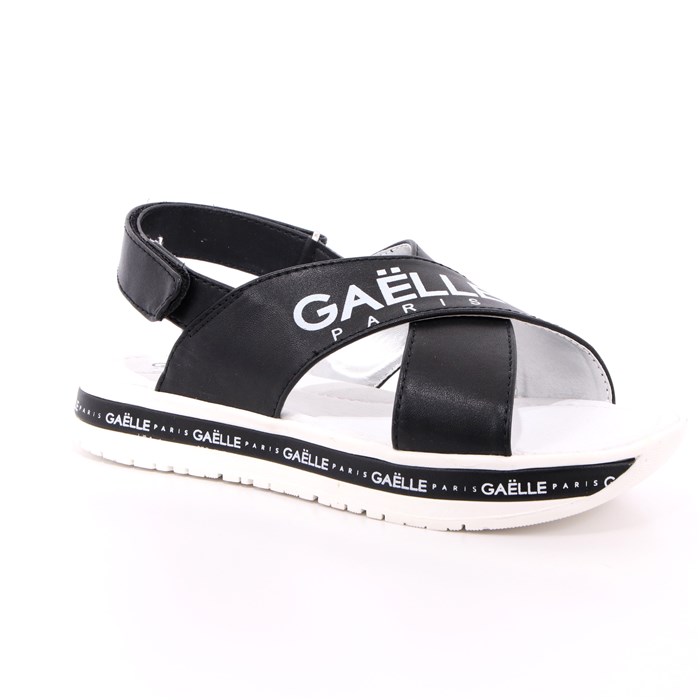 Sandalo Gaelle Bambina Nero  Scarpe 12 - G-821B
