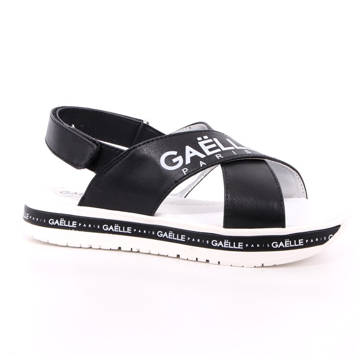 Sandalo Gaelle Bambina Nero  Scarpe 12 - G-821B