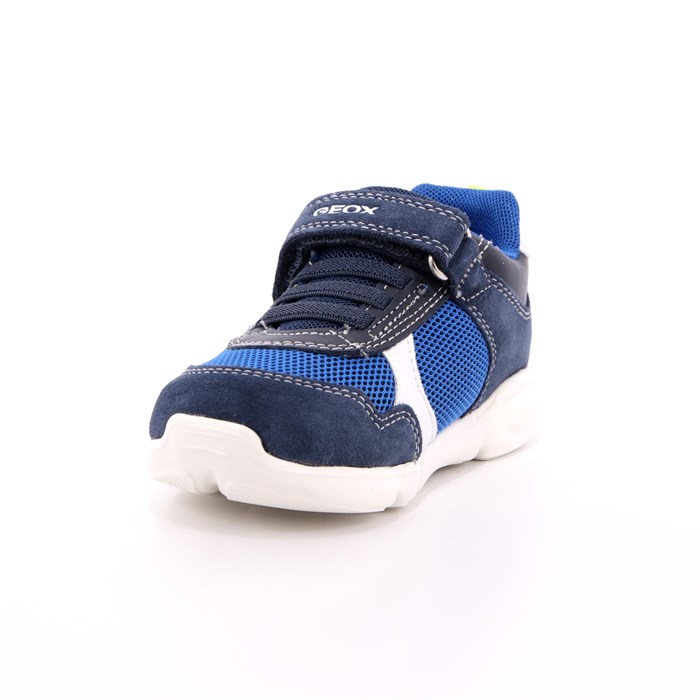 Scarpa Allacciata Geox Bambino Blu  Scarpe 379 - B154EA