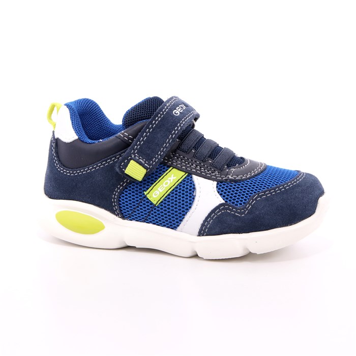 Scarpa Allacciata Geox Bambino Blu  Scarpe 379 - B154EA