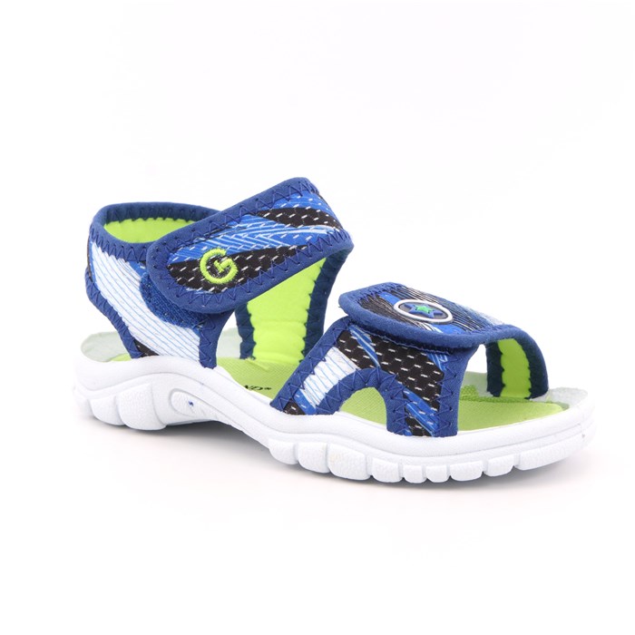 Sandalo Grunland Bambino Azzurro  Scarpe 479 - PS0061