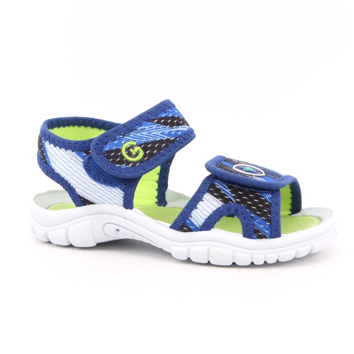 Sandalo Grunland Bambino Azzurro  Scarpe 479 - PS0061