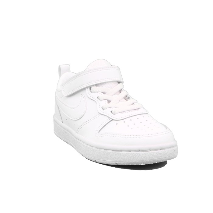 Scarpa Strappi + Elastico Nike Bambino Bianco  Scarpe 665 - BQ5451 100