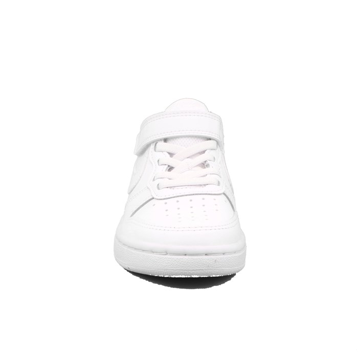 Scarpa Strappi + Elastico Nike Bambino Bianco  Scarpe 665 - BQ5451 100