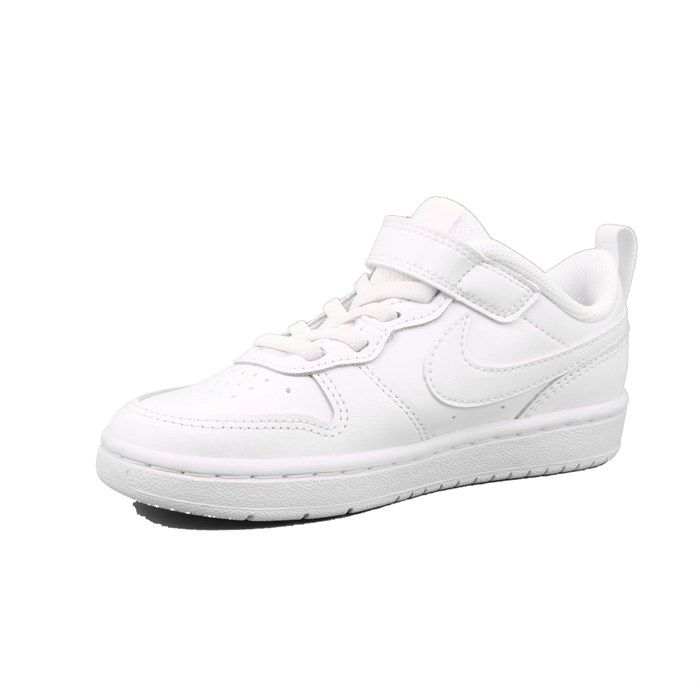 Scarpa Strappi + Elastico Nike Bambino Bianco  Scarpe 665 - BQ5451 100