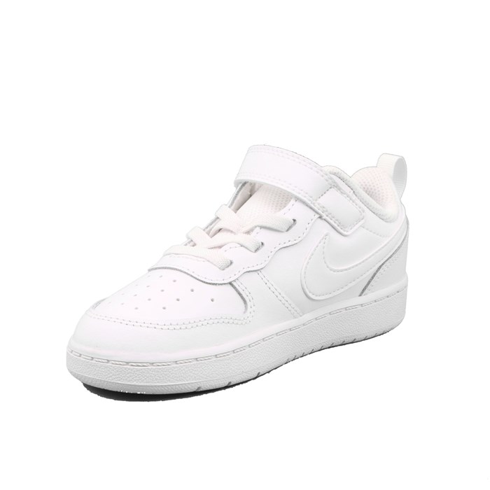 Scarpa Strappi + Elastico Nike Bambino Bianco  Scarpe 668 - BQ5453 100