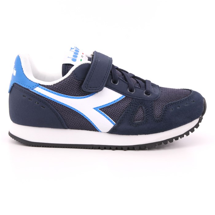 Scarpa Strappi + Elastico Diadora Bambino Blu Scarpa Strappi + Elastico Diadora Bambino Blu Scarpe 262 - 101.177900
