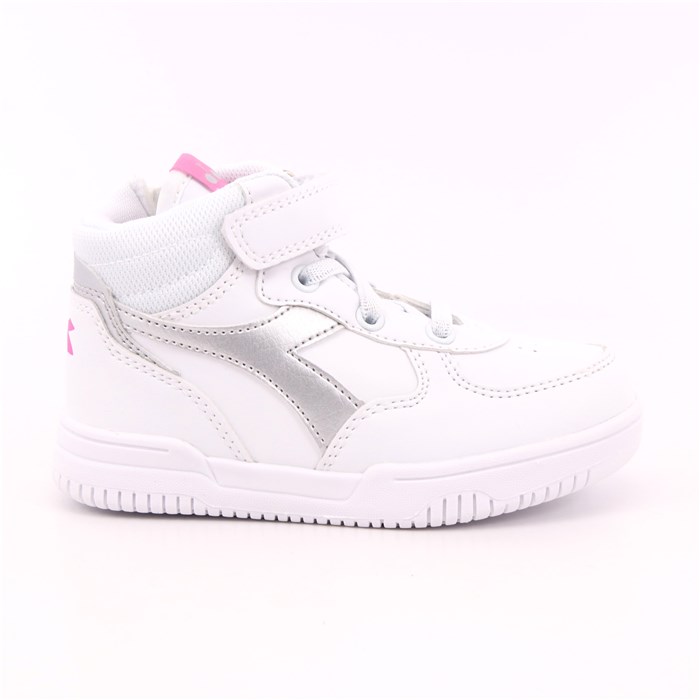Scarpa Strappi + Elastico Diadora Bambina Bianco Scarpa Strappi + Elastico Diadora Bambina Bianco Scarpe 285 - 101.177719