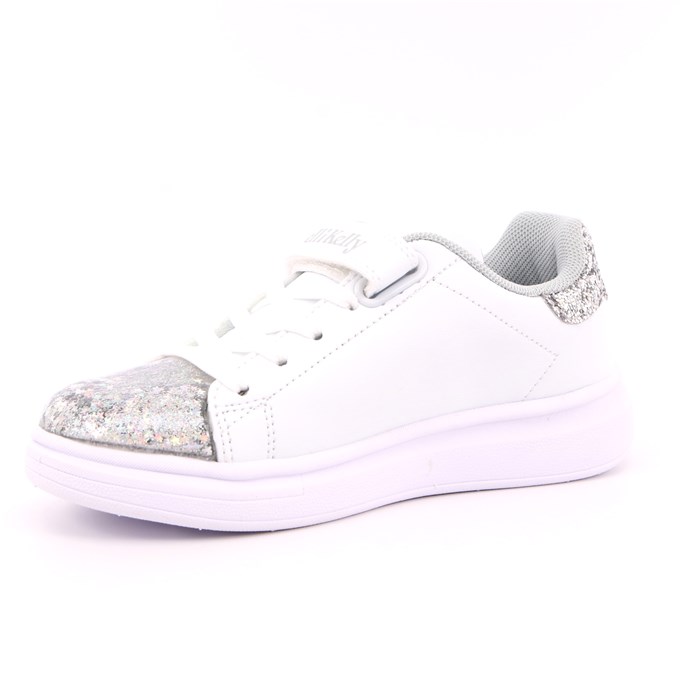 Scarpa Strappi + Elastico Lelli Kelly Bambina Bianco  Scarpe 378 - LK5821