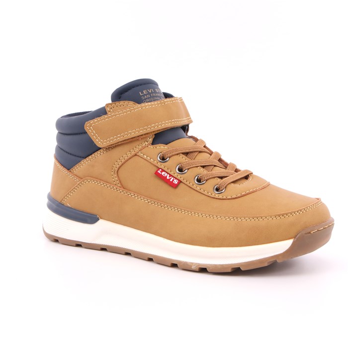 Scarpa Allacciata Levi's Bambino Giallo Ocra  Scarpe 142 - VASC