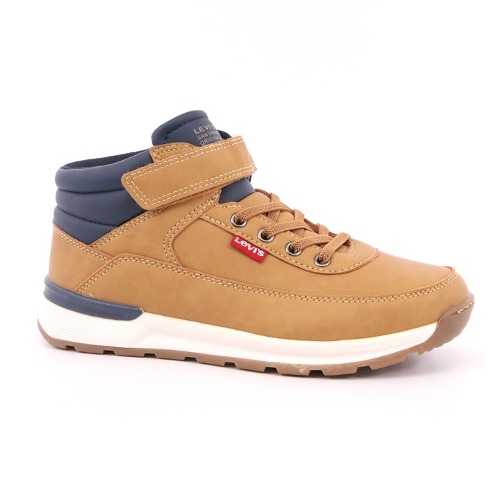 Scarpa Allacciata Levi's Bambino Giallo Ocra  Scarpe 142 - VASC