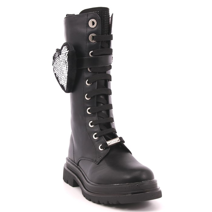 Anfibio Asso Bambina Nero  Scarpe 422 - AG12666A