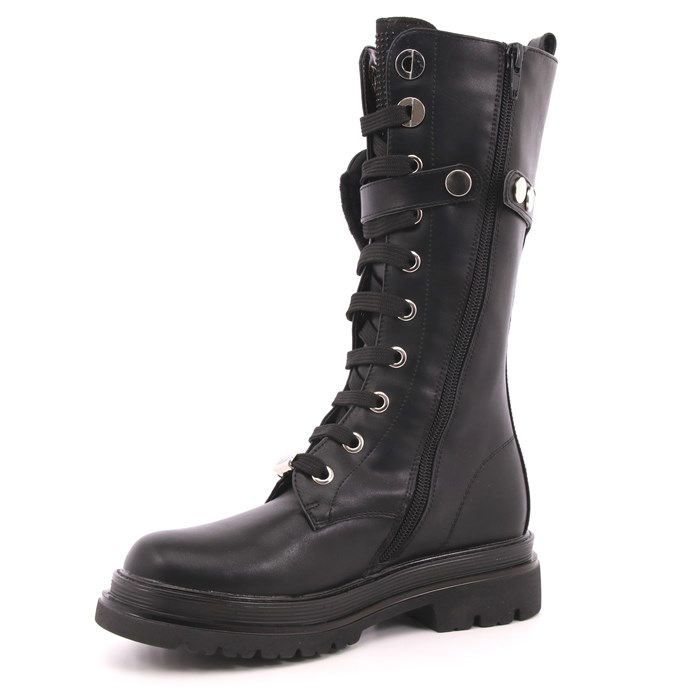 Anfibio Asso Bambina Nero  Scarpe 422 - AG12666A