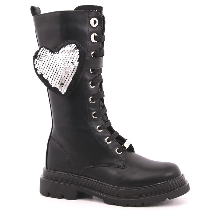 Anfibio Asso Bambina Nero  Scarpe 422 - AG12666A