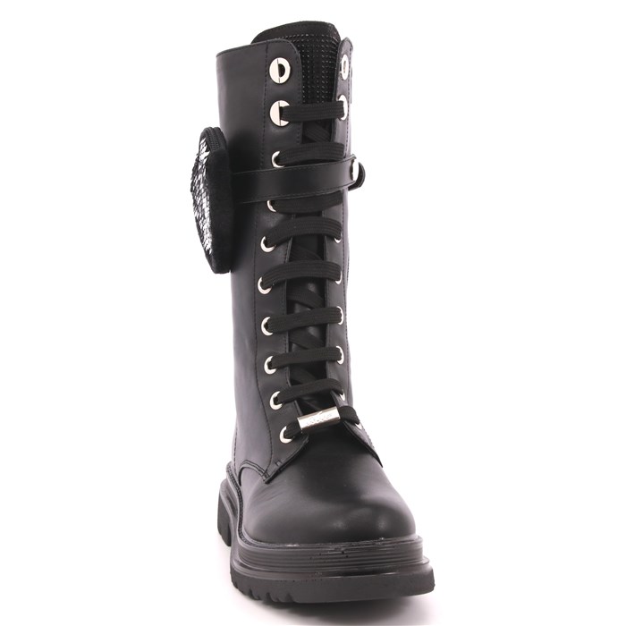 Anfibio Asso Bambina Nero  Scarpe 422 - AG12666A