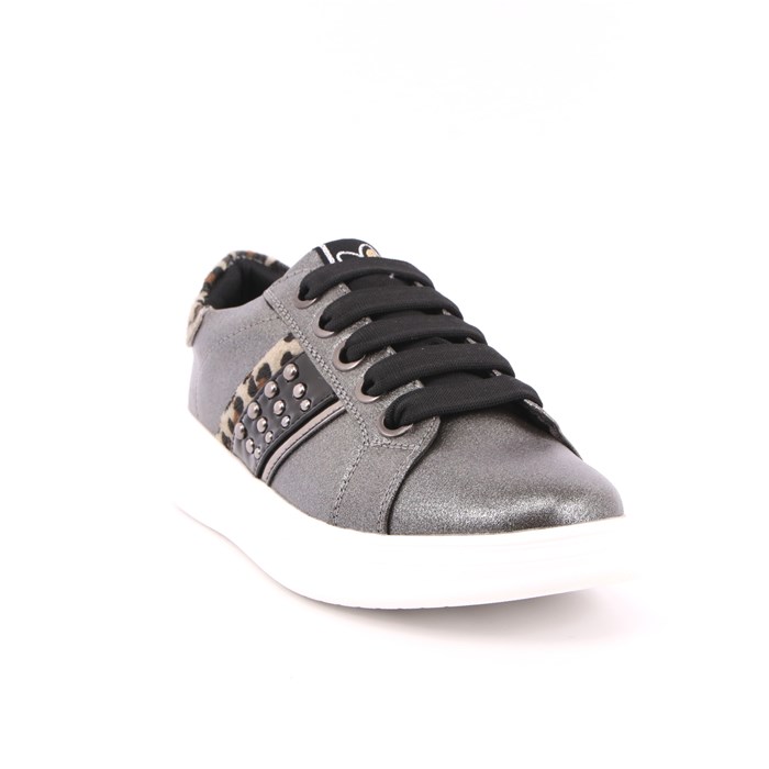 Scarpa Allacciata Asso Bambina Grigio  Scarpe 428 - AG12500A