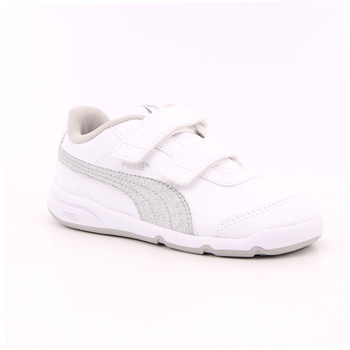 Scarpa Strappi Puma Bambina Bianco  Scarpe 737 - 19362202