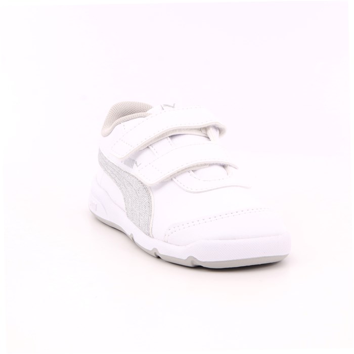 Scarpa Strappi Puma Bambina Bianco  Scarpe 737 - 19362202