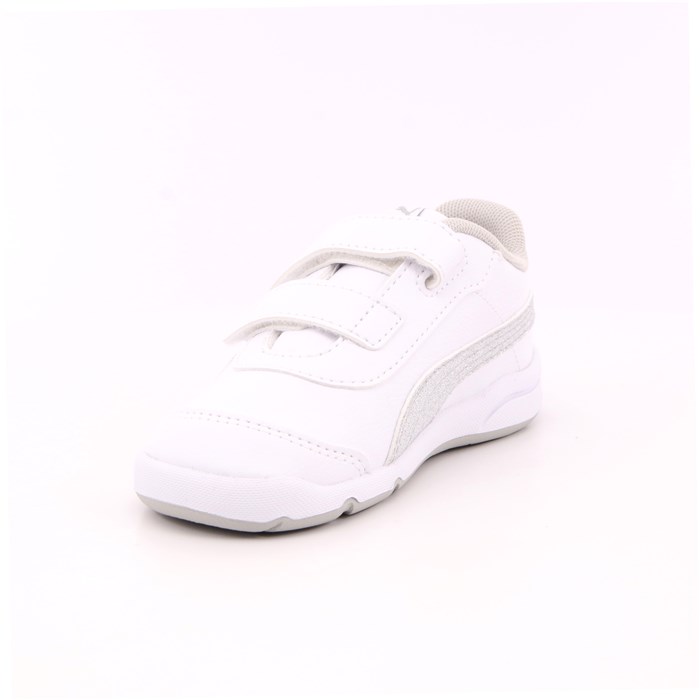 Scarpa Strappi Puma Bambina Bianco  Scarpe 737 - 19362202
