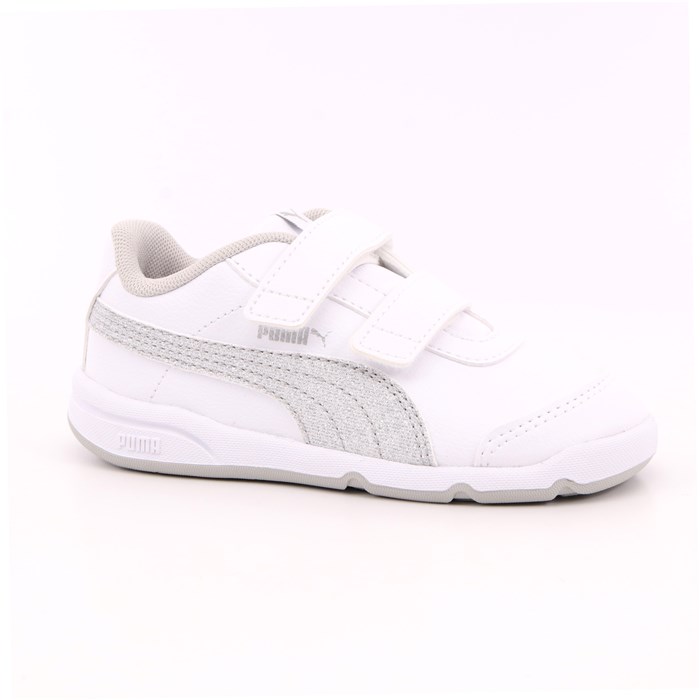 Scarpa Strappi Puma Bambina Bianco  Scarpe 737 - 19362202