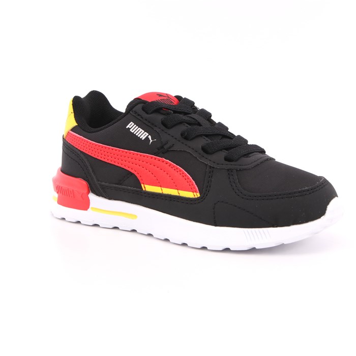 Scarpa Allacciata Puma Bambino Nero  Scarpe 743 - 38281701