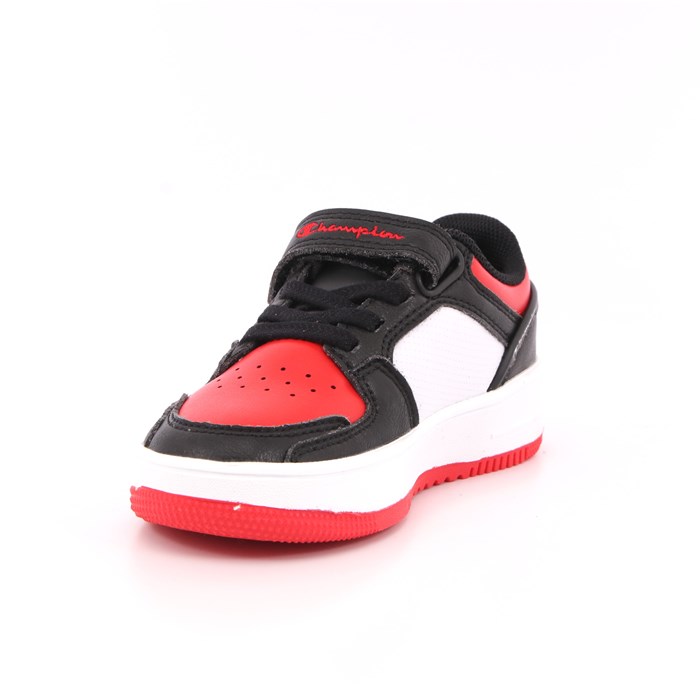 Scarpa Strappi + Elastico Champion Bambino Nero  Scarpe 736 - S32258