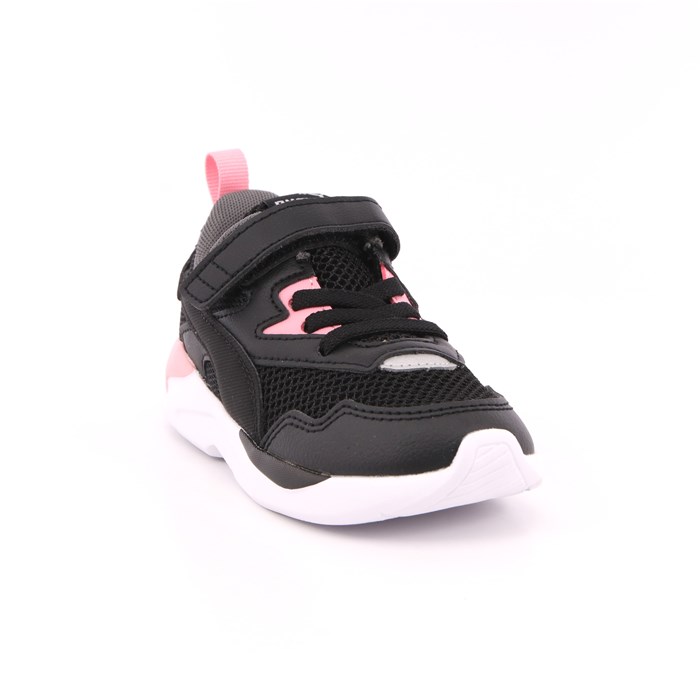 Scarpa Strappi + Elastico Puma Bambina Nero  Scarpe 751 - 37439817