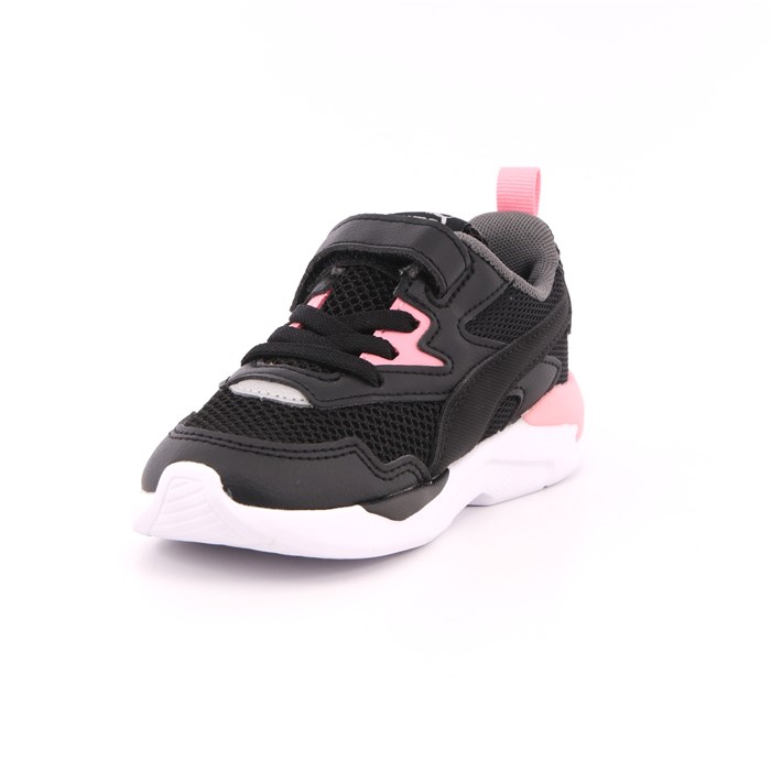 Scarpa Strappi + Elastico Puma Bambina Nero  Scarpe 751 - 37439817