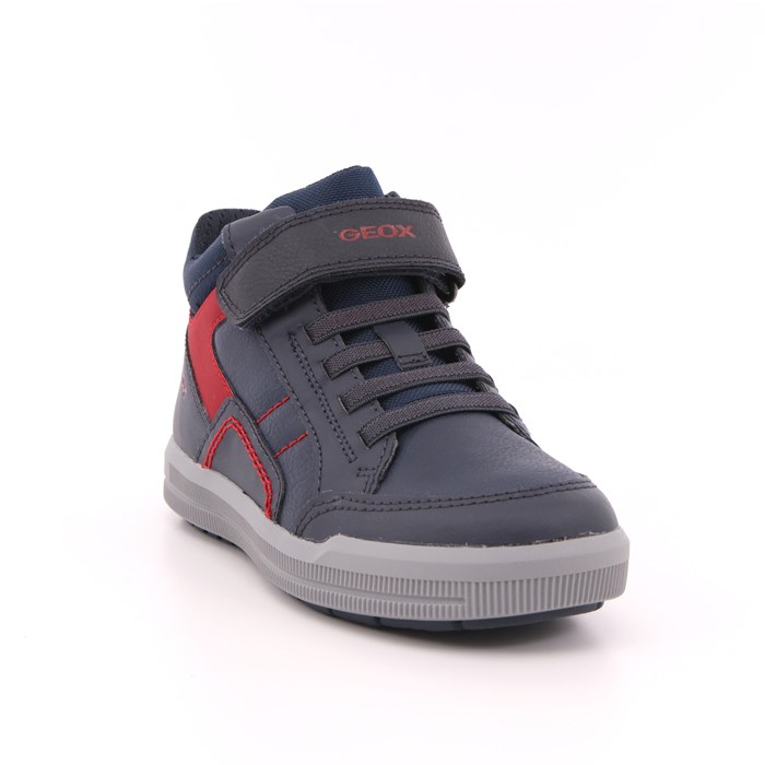 Scarpa Strappi + Elastico Geox Bambino Blu  Scarpe 387 - J044AA