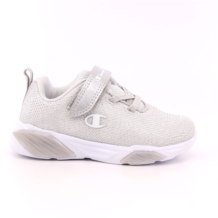 Scarpa Strappi + Elastico Champion Bambina Argento Scarpa Strappi + Elastico Champion Bambina Argento Scarpe 747 - S32131
