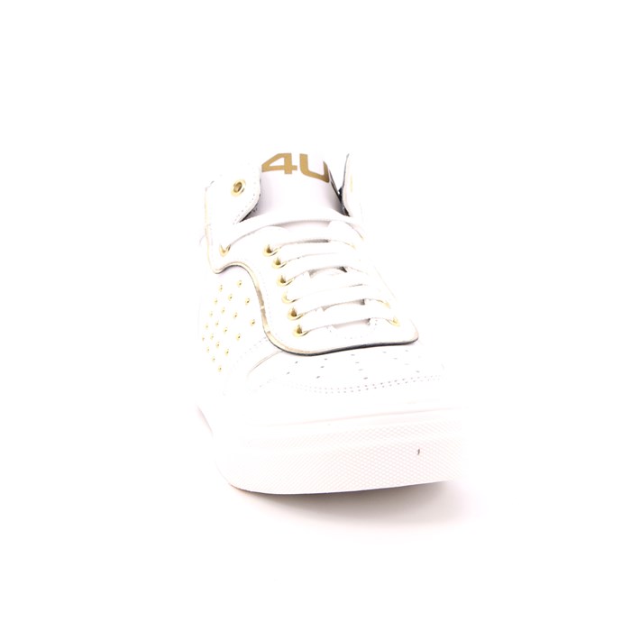 Scarpa Allacciata Paciotti 4us Bambina Bianco  Scarpe 4 - 4U-062B