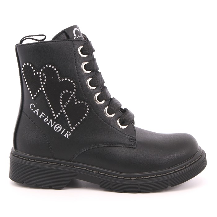 Anfibio Cafè Noir Bambina Nero Anfibio Cafè Noir Bambina Nero Scarpe 27 - C-1432A