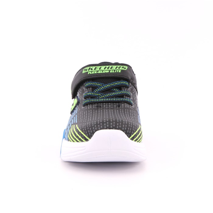 Scarpa Strappi + Elastico Skechers Bambino Blu  Scarpe 164 - 400135N