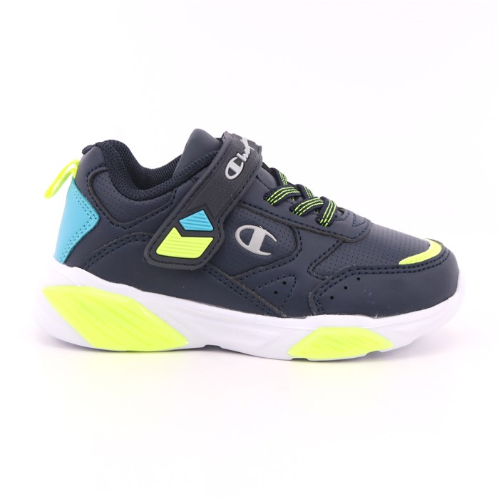 Scarpa Strappi + Elastico Champion Bambino Blu Scarpa Strappi + Elastico Champion Bambino Blu Scarpe 758 - S32130