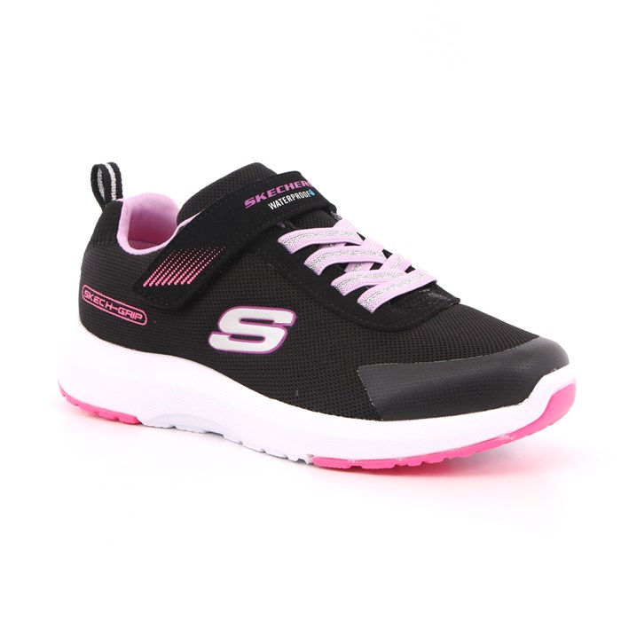 Scarpa Strappi + Elastico Skechers Bambina Nero  Scarpe 165 - 302425L