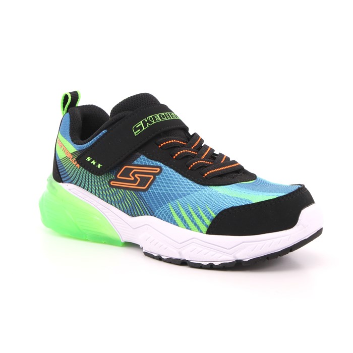 Scarpa Allacciata Skechers Bambino Blu  Scarpe 166 - 403728L