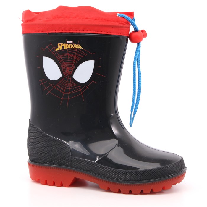 Stivale Pioggia Spider Man Bambino Nero  Scarpe SPP7265